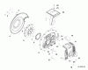 Echo PB-770T - Back Pack Blower, S/N: P03012001001 - P03012999999 Ersatzteile Fan Cover, Engine Cover