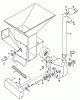 Echo SH-8000IC - Chipper/Shredder, S/N: E081543 1992-1993 Models Ersatzteile Blower Attachment