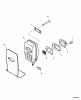 Echo SRM-400U - String Trimmer/Brush Cutter, S/N:S04703004774 - S0470399999 Ersatzteile Exhaust
