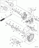 Echo EDR-260 - Reversible Engine Drill, S/N: E01807001001 - E01807999999 Ersatzteile Chuck, Clutch, Gear Case
