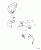 Echo PE-200 - Edger, S/N: S75512001001 - S75512999999 Ersatzteile Handles, Throttle Control