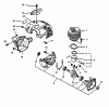 Echo PE-2000 - Edger (Type 1) Ersatzteile Engine, Fan Housing, Cylinder Cover
