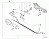 Echo PPF-280 - Pole Saw / Pruner, S/N: E09511001001 - E09511999999 Ersatzteile Control Handle, Control Cable Assembly  S/N: E09511001529 - E09511999999
