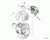 Echo SRM-280 - String Trimmer, S/N:S81513001001 - S81513999999 Ersatzteile Engine Cover, Exhaust Cover