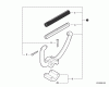 Echo PE-230 - Edger, Ersatzteile Loop Handle