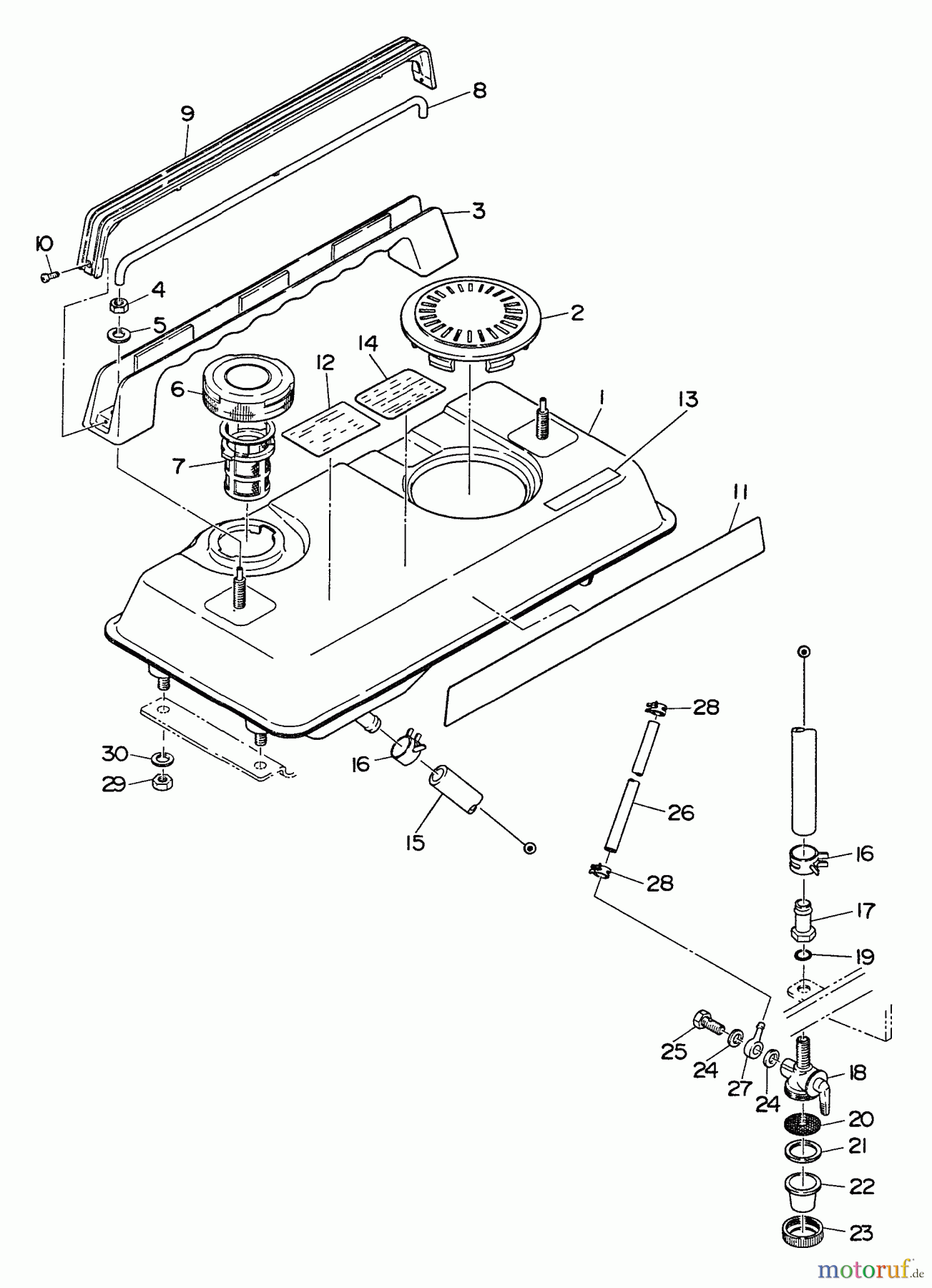  Echo Stromerzeuger EG-1200 - Echo Portable Generator Fuel Tank, Handles