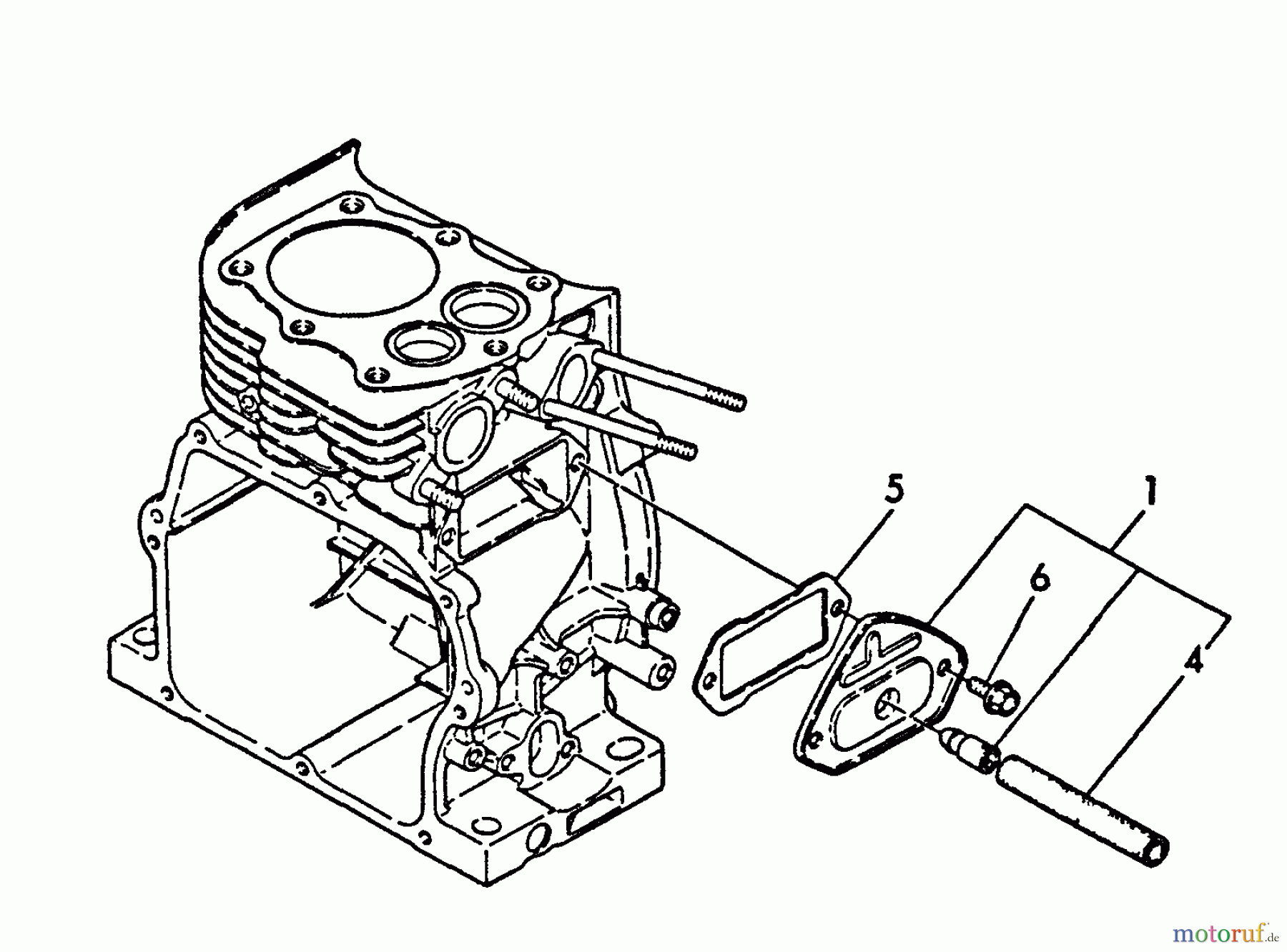 Echo Stromerzeuger EG-2300 - Echo Portable Generator, S/N: 01001 - 03371 Breather