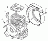 Echo EG-2300 - Portable Generator, S/N: 01001 - 03371 Ersatzteile Fan Housing