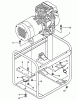 Echo EG-2300 - Portable Generator, S/N: 01001 - 03371 Ersatzteile Frame