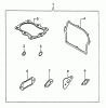 Echo EG-2300 - Portable Generator, S/N: 01001 - 03371 Ersatzteile Gasket Kit