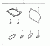 Echo EG-2300 - Portable Generator, S/N: 03372 - 99999 Ersatzteile Gasket Kit