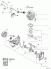 Echo ES-210 - Shredder/Vacuum, S/N: 05001001 - 05999999 Ersatzteile Engine, Short Block, Ignition