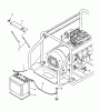 Echo EG-4300 - Portable Generator, S/N: 00846 - 99999 Ersatzteile Battery