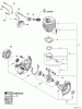 Echo ES-210 - Shredder/Vacuum, S/N: 10001001 - 10999999 Ersatzteile Engine, Short Block, Ignition
