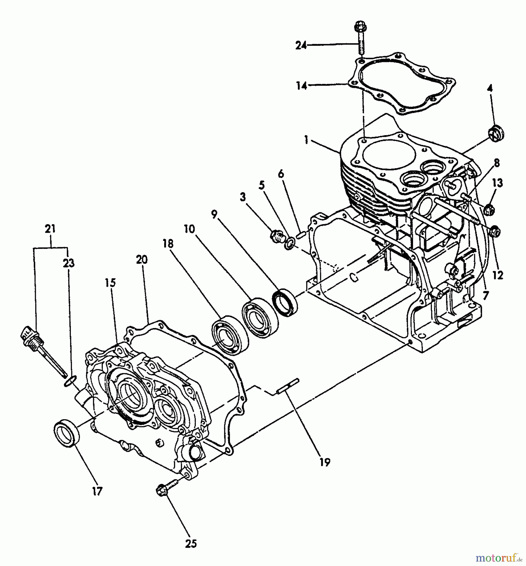 Echo Stromerzeuger EG-4300E - Echo Portable Generator Cylinder Block