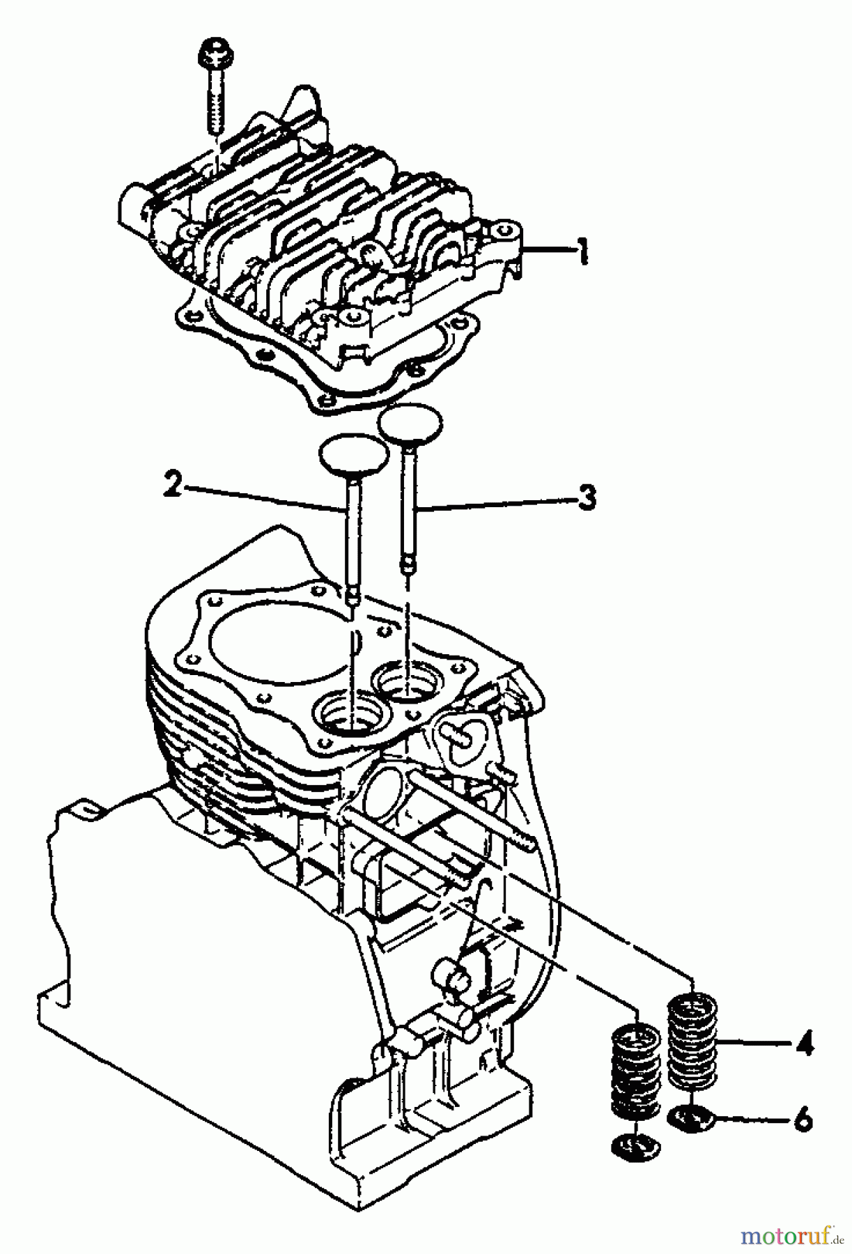 Echo Stromerzeuger EG-4300E - Echo Portable Generator Cylinder Head