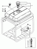 Echo EG-4300E - Portable Generator Ersatzteile Fuel Tank