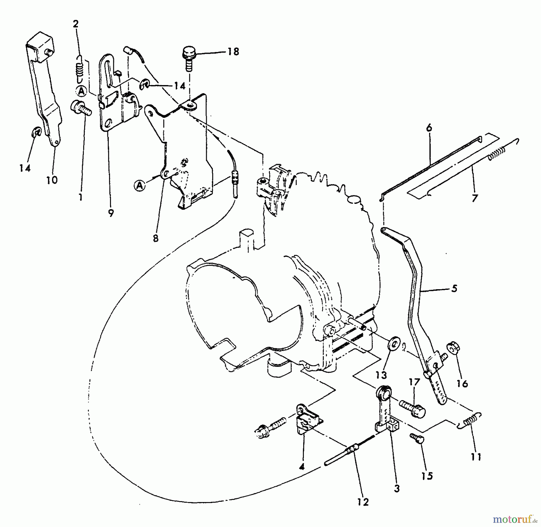  Echo Stromerzeuger EG-550 - Echo Portable Generator ENGINE CONTROL DEVICE