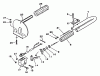 Echo HC-1001 - Hedge Trimmer, S/N: 008001 - 017000 Ersatzteile Handles, Ignition Switch, Throttle