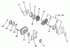 Echo HC-1001 - Hedge Trimmer, S/N: 008001 - 017000 Ersatzteile Intake, Exhaust, Air Cleaner
