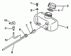 Echo HC-1001 - Hedge Trimmer, S/N: 017001 - 024000 Ersatzteile Fuel System