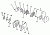 Echo HC-1001 - Hedge Trimmer, S/N: 017001 - 024000 Ersatzteile Intake, Exhaust, Air Cleaner