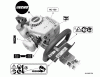 Echo GT-200i - String Trimmer, S/N:S80213001001 - S80213999999 Ersatzteile Model Labels