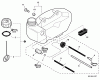 Echo HC-150 - Hedge Trimmer, S/N: S69811001001 - S69811999999 Ersatzteile Fuel System  S/N: S69811001001 - S69811031526