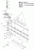 Echo HC-151i - Hedge Trimmer, S/N: 06001001 - 06999999 Ersatzteile Cutters, Gear Case, Tools