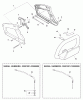 Echo HC-151i - Hedge Trimmer, S/N: 06001001 - 06999999 Ersatzteile Handle, Ignition Switch, Throttle Cable