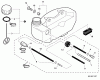 Echo HC-152 - Hedge Trimmers, S/N: S94111001001 - S94111999999 Ersatzteile Fuel System