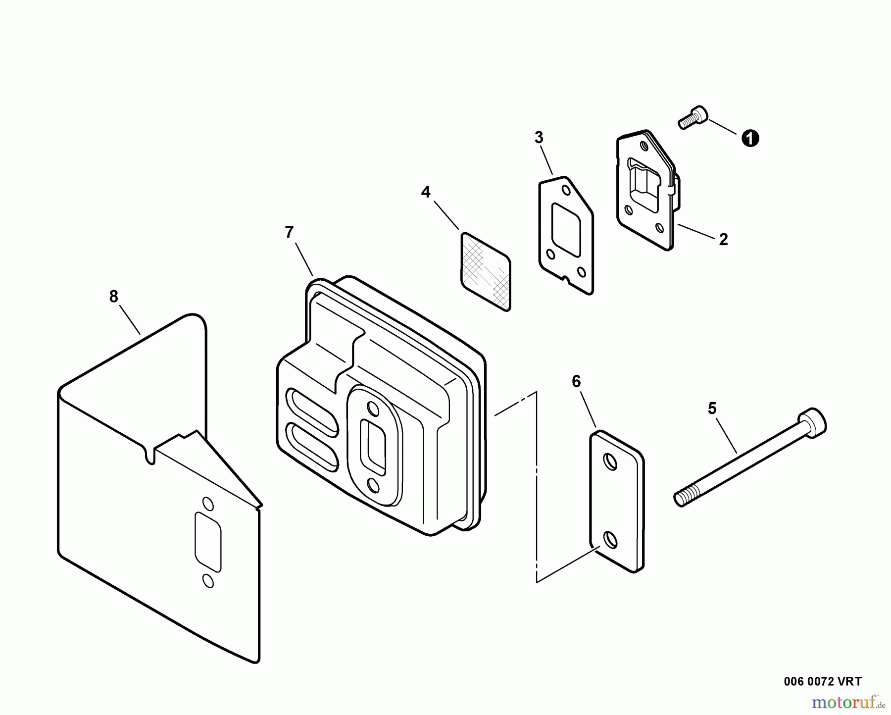 Echo Heckenscheren HC-152 - Echo Hedge Trimmers, Exhaust