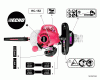 Echo HC-152 - Hedge Trimmers, S/N: S94111001001 - S94111999999 Ersatzteile Labels