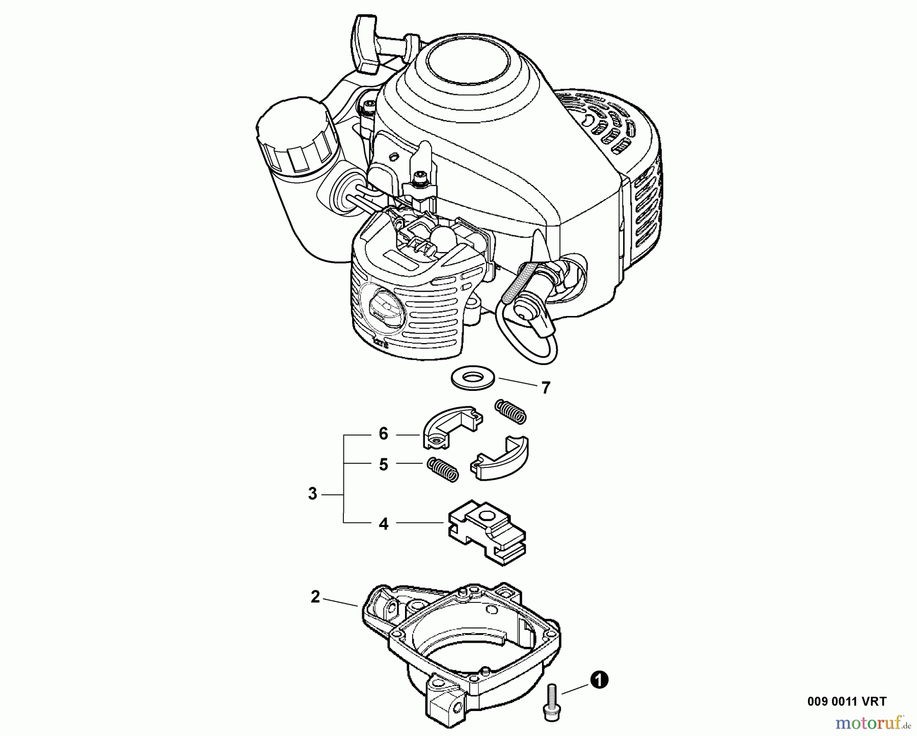  Echo Heckenscheren HC-155 - Echo Hedge Trimmer, S/N: S68011001001 - S68011999999 Clutch