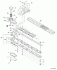 Echo HC-155 - Hedge Trimmer, S/N: S83713001001 - S83713999999 Ersatzteile Front Handle, Gear Case, Blades - 20" WITHOUT Tip Guard