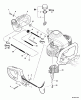 Echo HC-155 - Hedge Trimmer, S/N: S83713001001 - S83713999999 Ersatzteile Fuel System, Debris Guard  S/N: S83713001001 - S83713002146