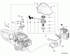 Echo HC-155 - Hedge Trimmer, S/N: S83713001001 - S83713999999 Ersatzteile Starter, Engine Cover