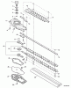 Echo HC-160 - Hedge Trimmer, S/N: S76912001001 - S76912999999 Ersatzteile Gear Case, Blades