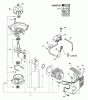 Echo HC-160 - Hedge Trimmer, S/N: 10001001 - 10999999 Ersatzteile Engine, Ignition, Short Block, Cylinder Cover
