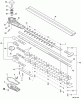 Echo HC-165 - Hedge Trimmer, S/N: S69411001001 - S69411999999 Ersatzteile Gear Case, Blades - WITH Tip Guard