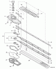 Echo HC-180 - Hedge Trimmer, S/N: S78012001001 - S78012999999 Ersatzteile Gear Case, Blades