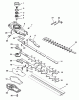 Echo HC-1800 - Hedge Trimmer (Type 1E) Ersatzteile Handles, Throttle Control