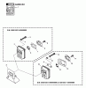 Echo HC-180 - Hedge Trimmer, S/N: 09001001 - 09999999 Ersatzteile Exhaust