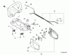 Echo HC-165 - Hedge Trimmer, S/N: S69411001001 - S69411999999 Ersatzteile Handles, Frame, Throttle Control  S/N: S69411002242 - S69411999999