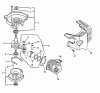 Echo HC-2000 - Hedge Trimmer (Type 1E) Ersatzteile Crankcase, Engine, Engine Cover, Fan Case