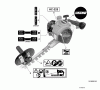 Echo HC-225 - Hedge Trimmer, S/N: S75912001001 - S75912999999 Ersatzteile Labels