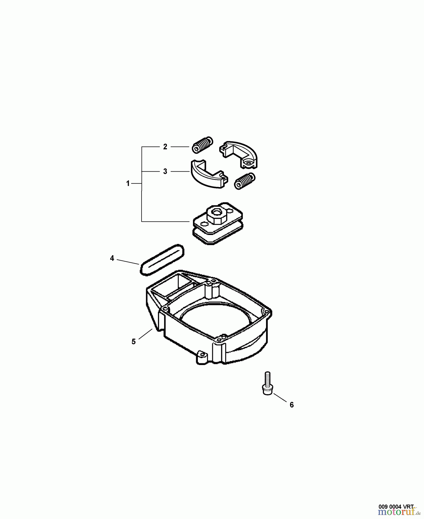 Echo Heckenscheren HC-231 - Echo Hedge Trimmer, S/N: S76712001001 - S76712999999 Clutch