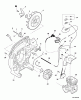 Echo ES-250 - Shredder/Vacuum, S/N: P33711001001 - P33711999999 Ersatzteile Fan, Ignition, Right Fan Cover  S/N: P33711001001 - P33711150000