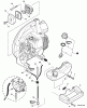 Echo ES-250 - Shredder/Vacuum, S/N: P33711001001 - P33711999999 Ersatzteile Fuel System, Side Handle  S/N: P33711001001 - P33711002163