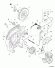 Echo ES-250 - Shredder/Vacuum, S/N: P33711001001 - P33711999999 Ersatzteile Fan, Ignition, Right Fan Cover  S/N: P33711150001 - P33711999999